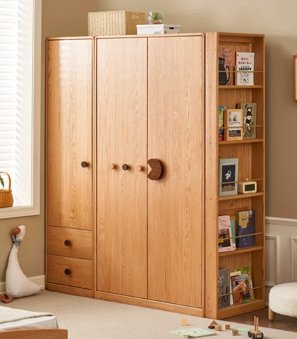 Green Children's Wardrobe(1-Door2-Drawer) — main view