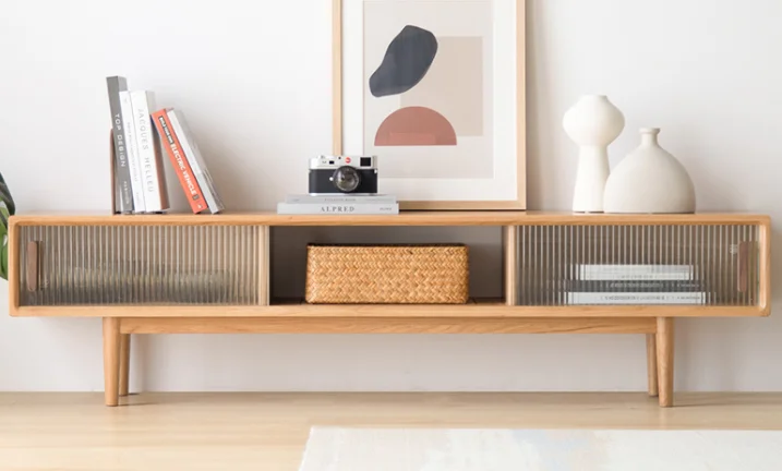 Fuji TV Cabinet (2 Sliding Doors) — main view