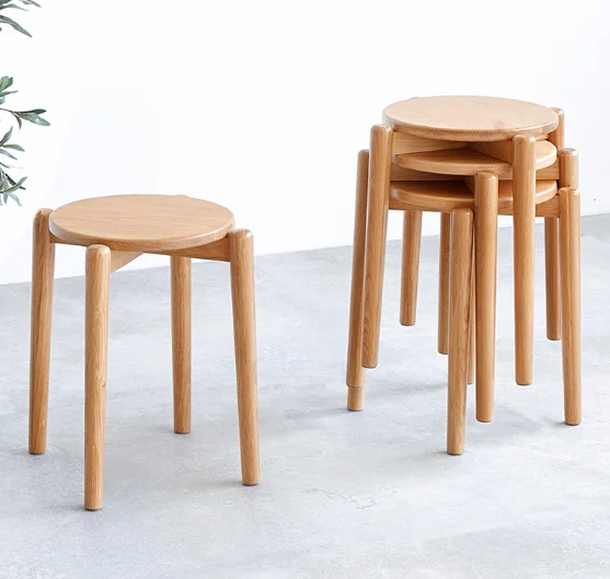 Fuji Round Stool (Board Top)