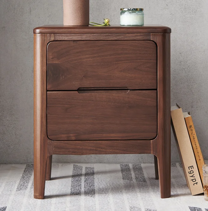 Double-Drawer Nightstand — main view