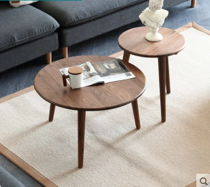 Round Coffee Table Set — main view