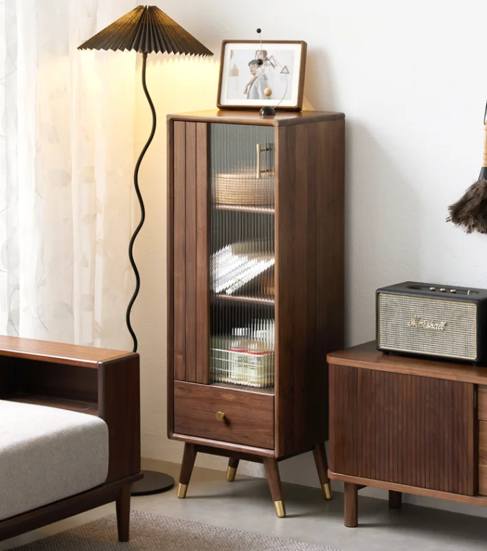 TV Side Cabinet with Door and Drawer — main view
