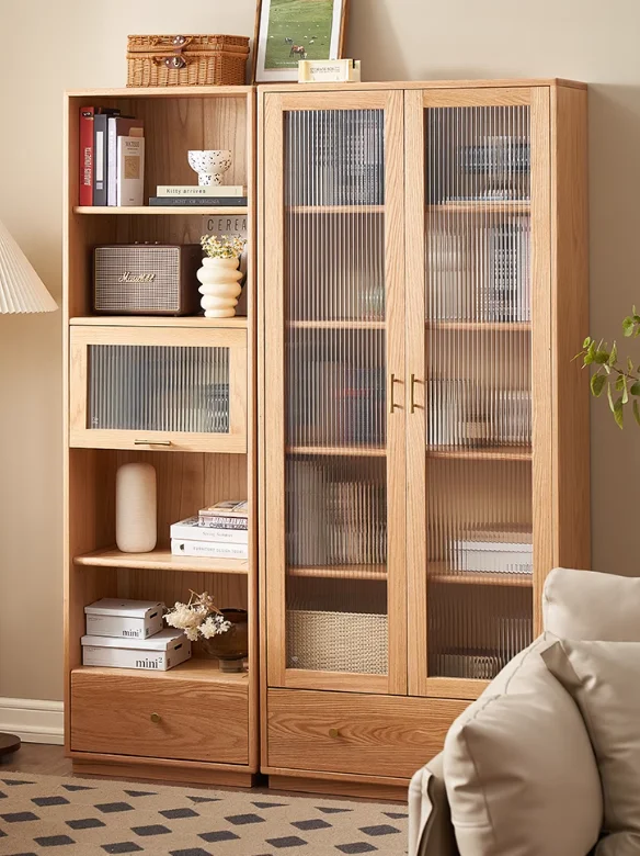 Santa Rosa Bookcase (1 Drawer 1 Flip-door) — main view