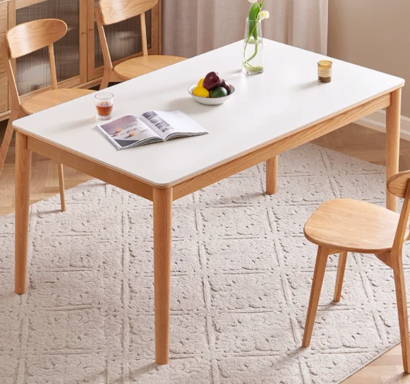 Hemu Dining Table (Cone Straight Leg) — main view
