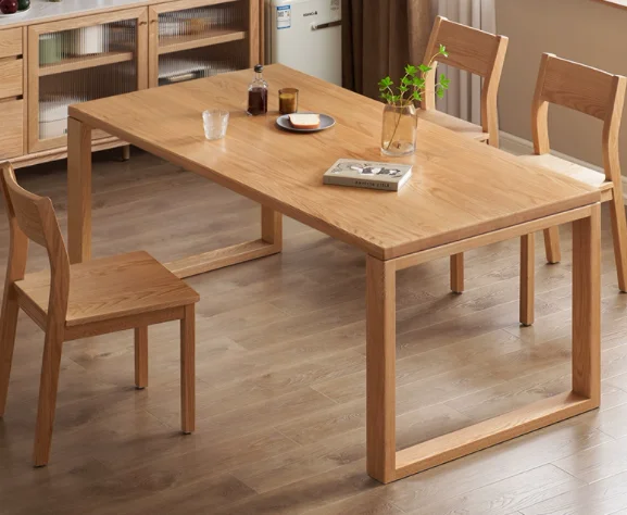 Hemu Dining Table (Square-Frame Leg) — main view