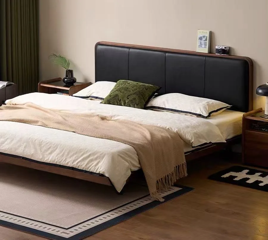 Floating Upholstered Bed (M101N) — main view
