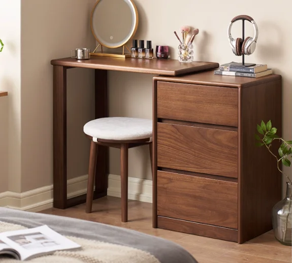 3-Drawer Dresser with L-Desk — main view