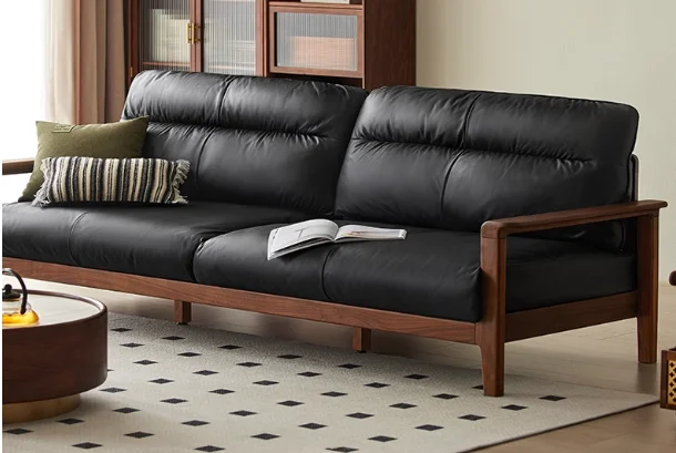 Sofa (N9061) - Black — main view