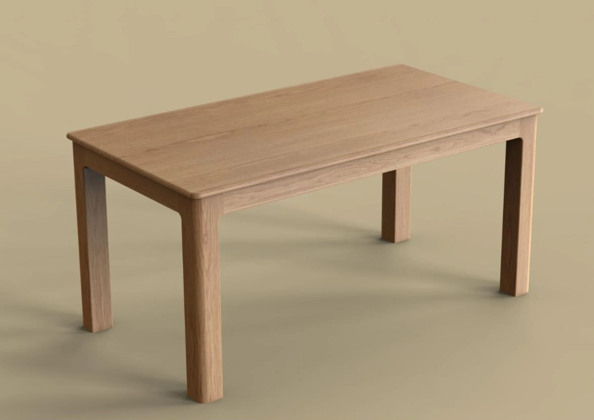 Fangao Dining Table (Thick Legs) — main view