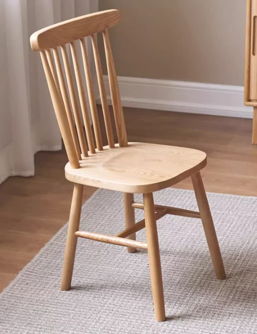 Fangao Dining Chair (Vertical Slats) – 1 Piece — main view