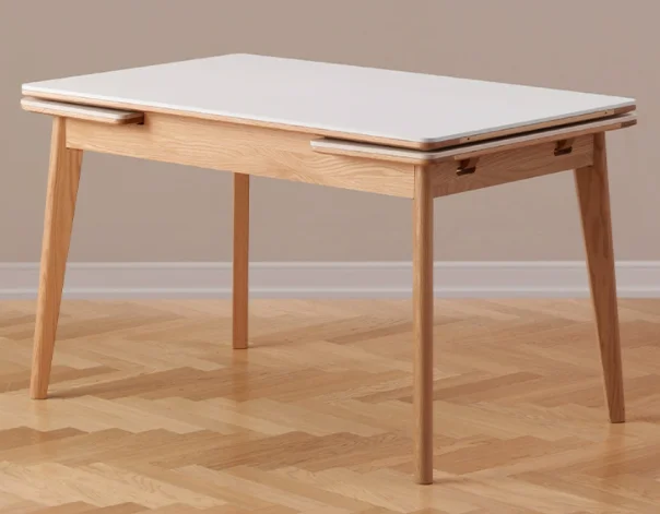 Hemu Dining Table (Double-Side Extendable) — main view