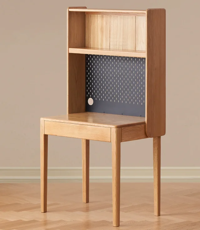 Hemu Desk (Model G with Bookshelf) — main view