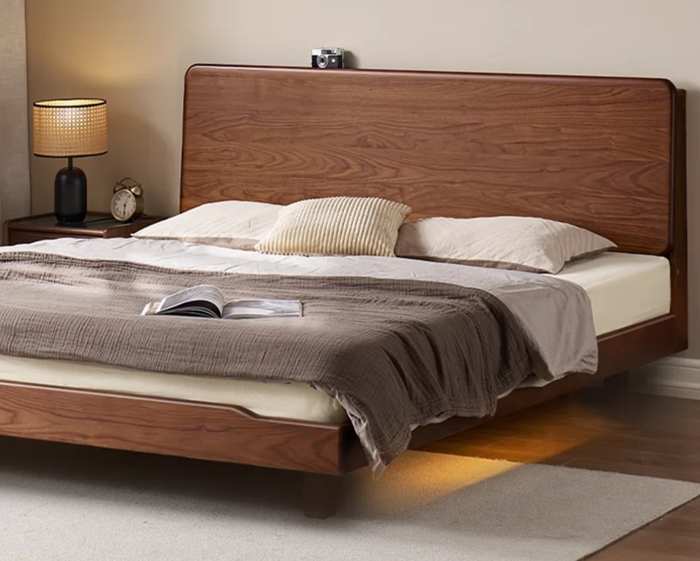 Floating Bed with Night Light — main view