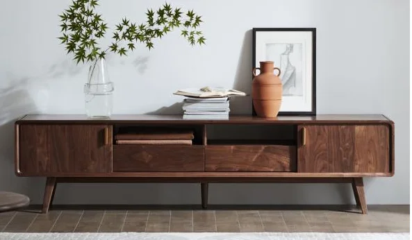 TV Stand with 2 Drawers and 2 Doors — main view