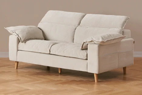 Banxia Sofa (Model B) - Cream White