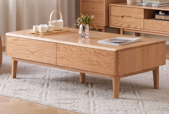 Hemu Coffee Table(4-Drawer) — main view