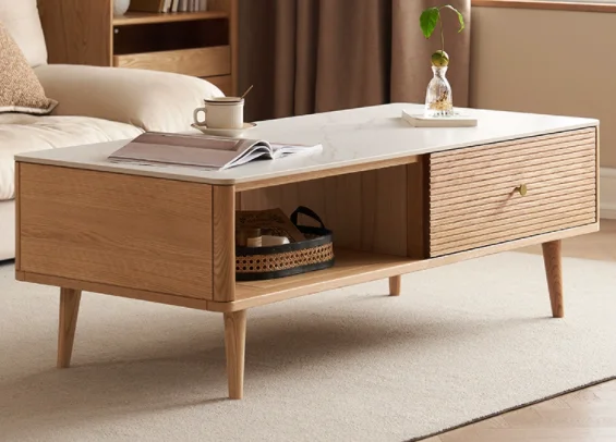 Santa Rosa Coffee Table(Stone Top) — main view