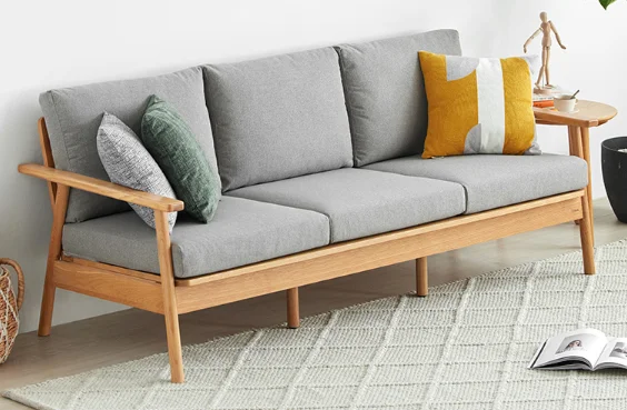 Seattle B Sofa with Cushion - Grey — main view